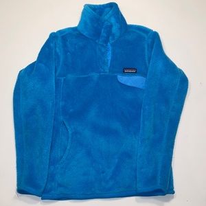 Patagonia fleece pullover, Women’s XS, blue